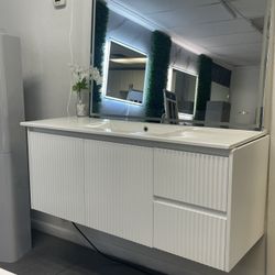 SALE ~ Modern Floating Bathroom Vanity - 48 inches