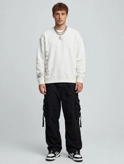 Large Adidas-Market Crewneck