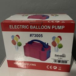 Balloon And Pump