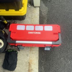 CRAFTSMAN Tool Box, Tool Storage, Lockable, Red/Black, 