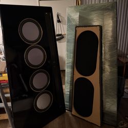 Carver Amazing ribbon loudspeakers. Sound Amazincxf
