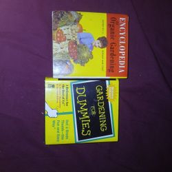 Two Mini Gardening Books 