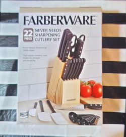 New Farberware Knife Set