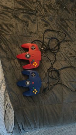 2 USB Nintendo 64 controllers