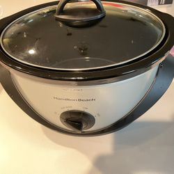 Hamilton Beach Slow Cooker 4 Quart Crockpot 