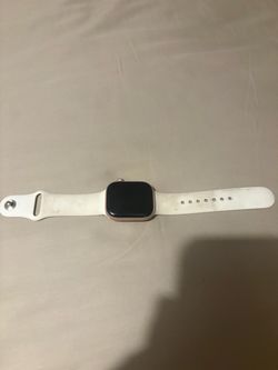 Apple Watch 11 with White Sport Band