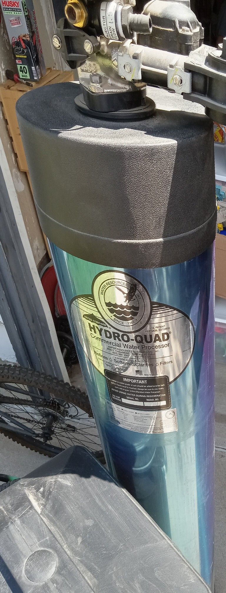 Hydro Quad Commercial Water Processor Softener System 