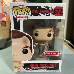 Funko Pop Movies Die Hard #672 John McClane Target Exclusive Limited Edition Vaulted