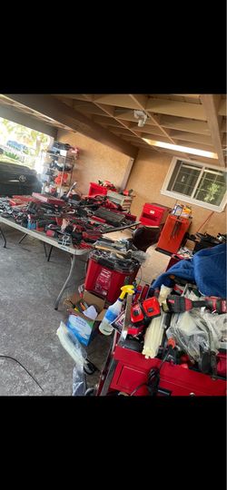 TOOLS GARAGE CLEANING TUESDAY