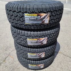 265 70 17 NEW TIRES TACOMA 4RUNNER TUNDRA SEQUOIA SILVERADO SUBURBAN TAHOE SIERRA F150 RAM RUBICON GLADIATOR 