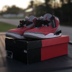 Jordan 3 Red Cements 