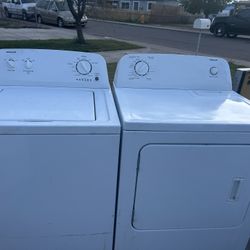 Admiral Washer And Electric Dryer Both In Good Working Condition 50$delivery 30 Day Warranty 