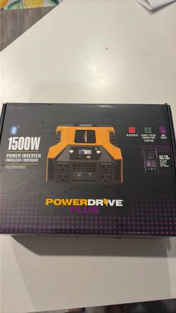 🔋 PowerDrive Plus 1500W Bluetooth Power Inverter - New
