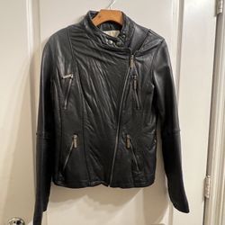 Michael Kors Leather Jacket - Like New 