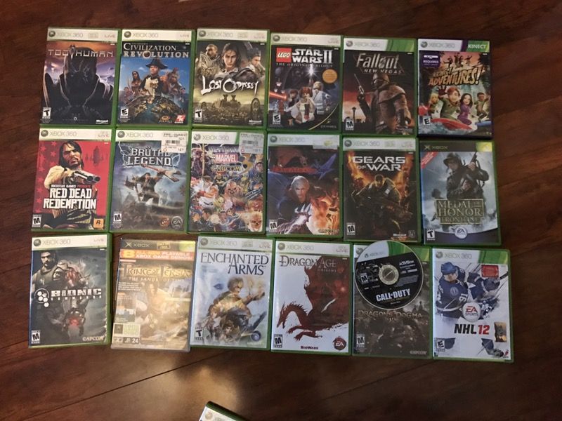 Xbox 360 games