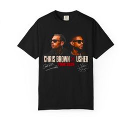 Chris Brown and Usher Concert Merch