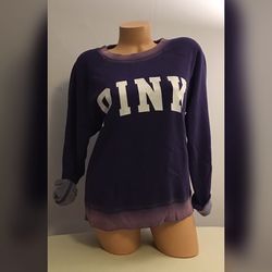New Victoria’s Secret vs pink purple ombre sweatshirt top