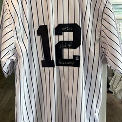 Wade Boggs Signed Jersey With Coa