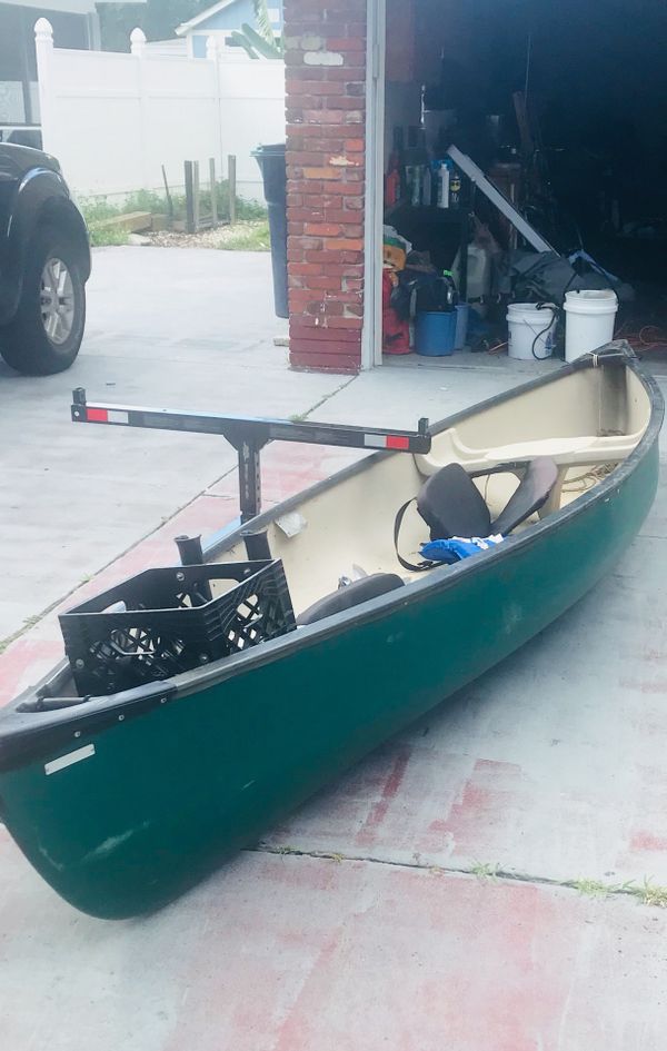 14 ft canoe w accessories for Sale in Tampa, FL OfferUp