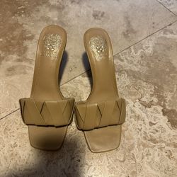 Vince Camuto Woven Leather Sandals – Size 38