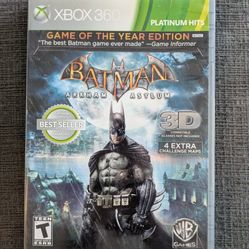 Batman Arkham Asylum GOTY Edition - Xbox 360
