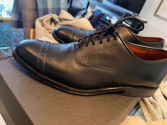Allen Edmonds Men Black Leather Shoes