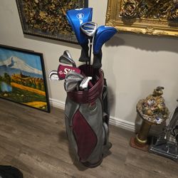MEN'S COMPLETE GOLF SET WITH SUPER NICE GOLF BAG (11 CLUBS SET)