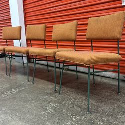 Mid Century Metal Patio Chairs 