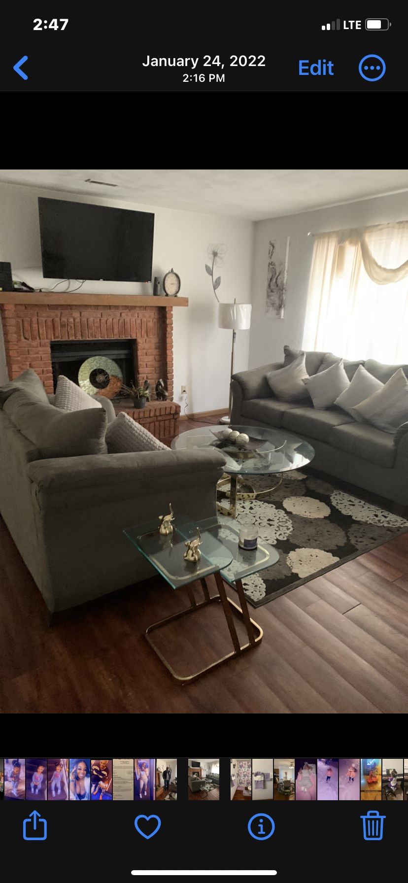 Grey Couch Set An Table  Pillows Everything  800