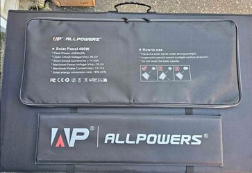 ALLPOWERS 400W Portable Solar Panel