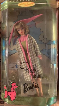 Poodle parade Barbie vintage look