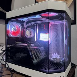 High-Performance Gaming PC – Ryzen 5 3600X, RTX 3060 12GB, 16GB RAM, 1TB NVMe + 2TB HDD, HYTE Y60 Ca