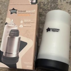 NEW IN BOX: Tommee Tippee Travel Bottle Warmer