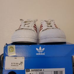 Adidas shell shop toe red stripes