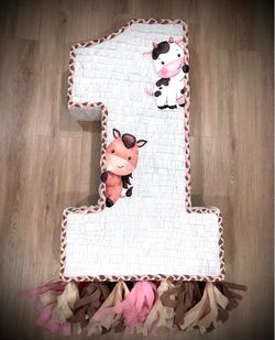 Number piñatas