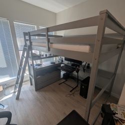 Loft Bed with Built In Desk