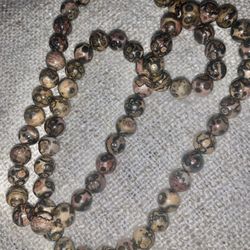 Jasper Long Necklace