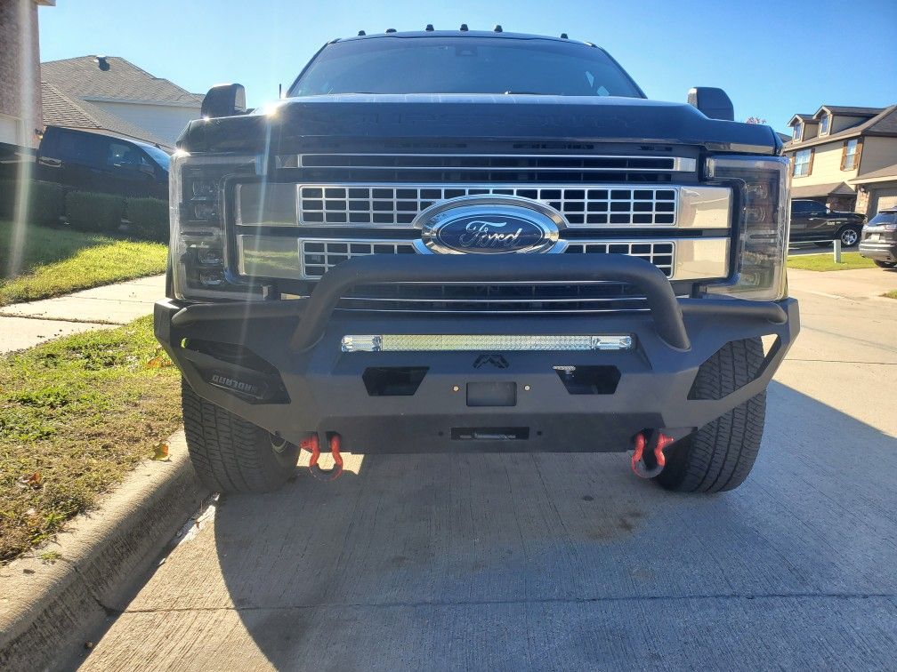 Fab Fours 2017 - 2019 Ford F250 F350 Matrix Front Bumper