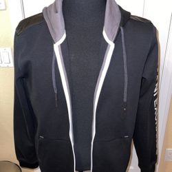 Armani exchange Men’s Hoodie New Black Jacket Large 