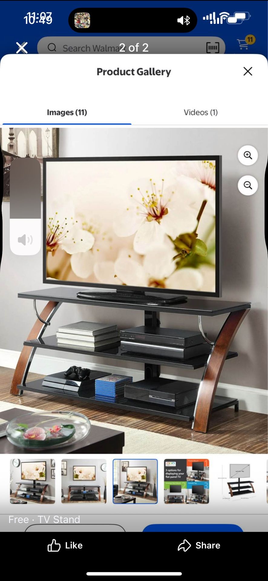 Tv Stand With Glass