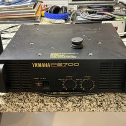 Yamaha P2700 Power Amplifier Rack Mountable Tested Working Very Clean