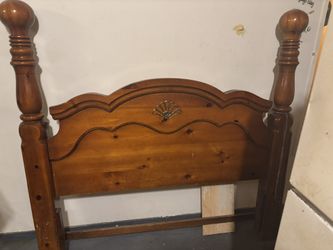 Queen Size Real Wood Cannon Ball Headboard