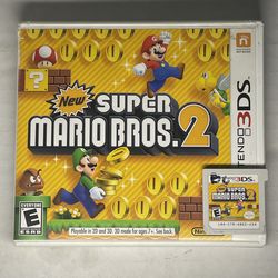 New Super Mario Bros 2 For Nintendo 3DS