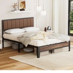 Queen Bed With Mattress