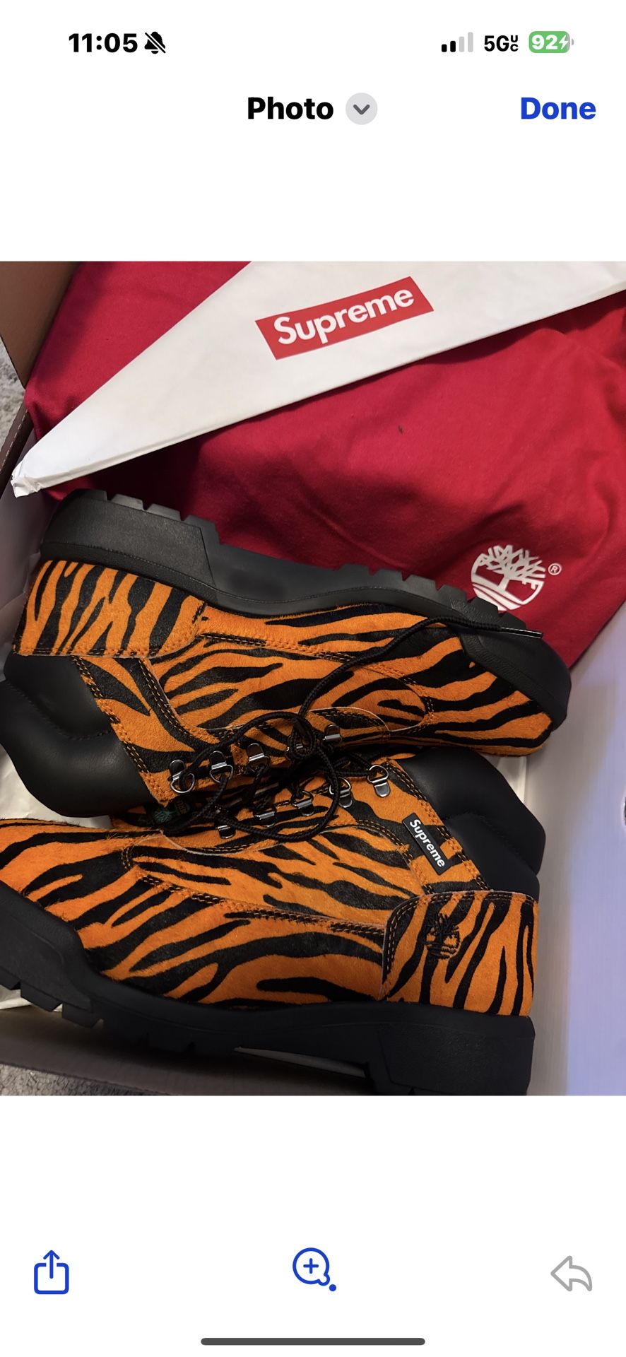 Supreme X Timberland Boots