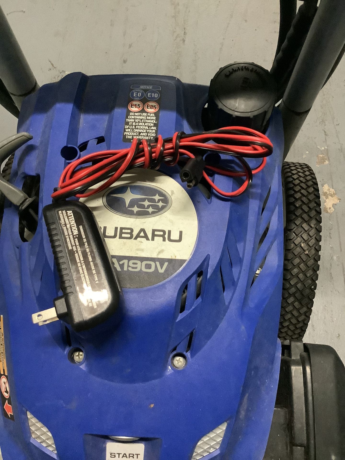 SUBARU EA-190V Electric Start 3100 PSI EXCELLENT CONDITION