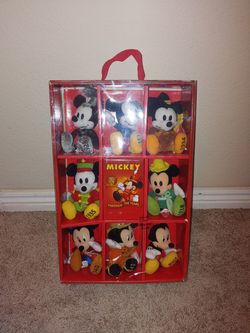 Mickey mouse plushes