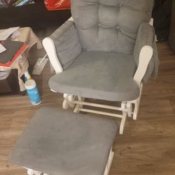 Rocking Chair And Ottoman