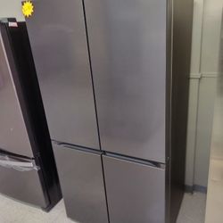 samsung black stainless steel flex zone refrigerator open box item