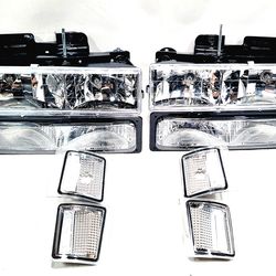 HEADLIGHTS FOR 88-98 C10/C/K 1500/2500/3500